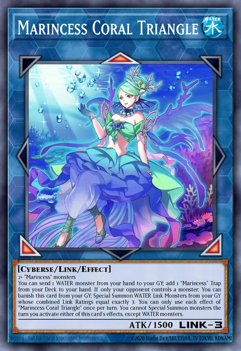 Marincess Coral Triangle trading card
