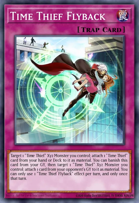 Time Thief Flyback trading card