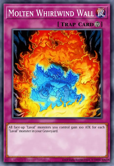 Molten Whirlwind Wall trading card