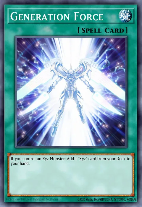 Generation Force trading card