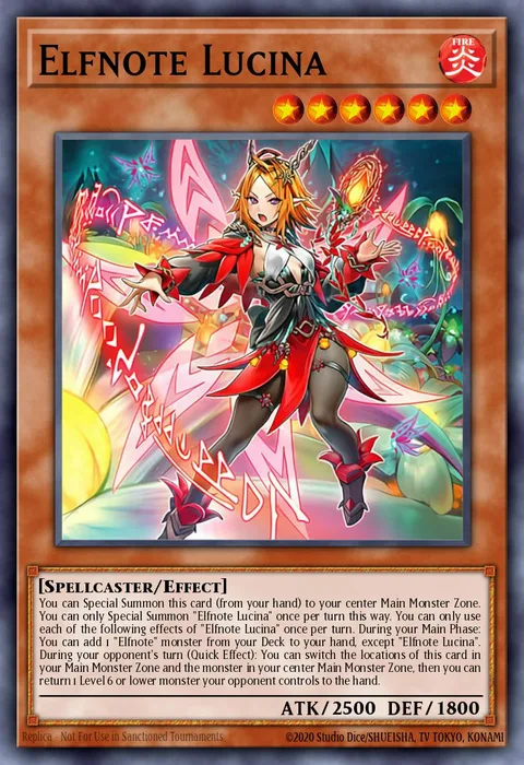Elfnote Lucina trading card