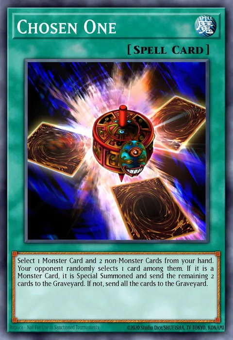 Chosen One trading card