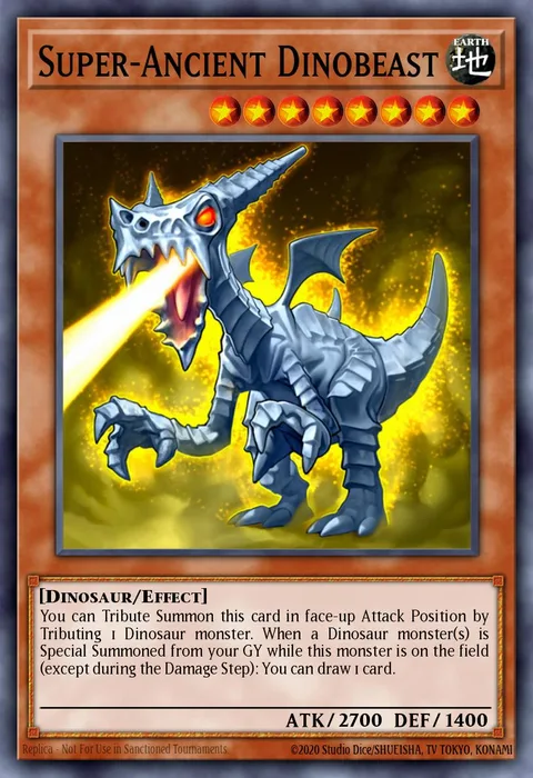 Super-Ancient Dinobeast trading card