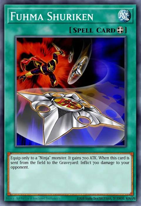 Fuhma Shuriken trading card
