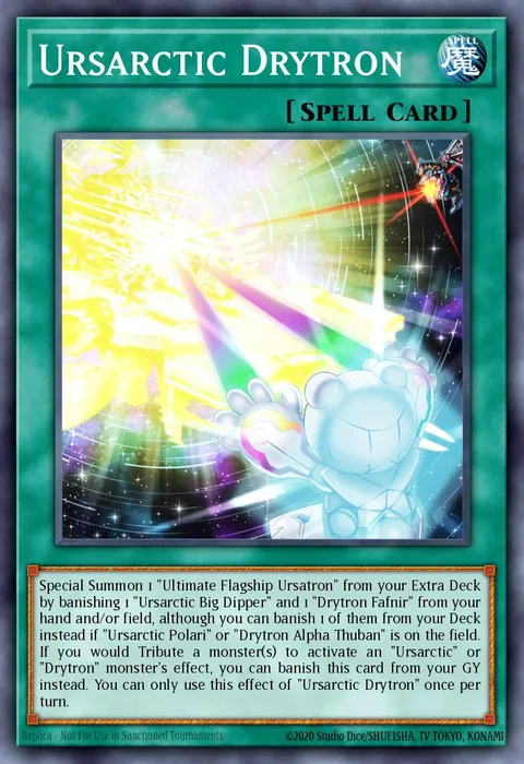 Ursarctic Drytron trading card