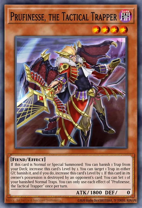 Prufinesse, the Tactical Trapper trading card