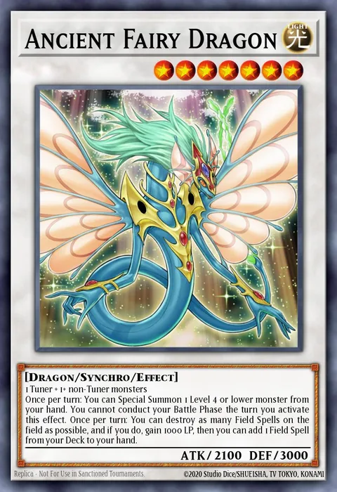 Ancient Fairy Dragon trading card