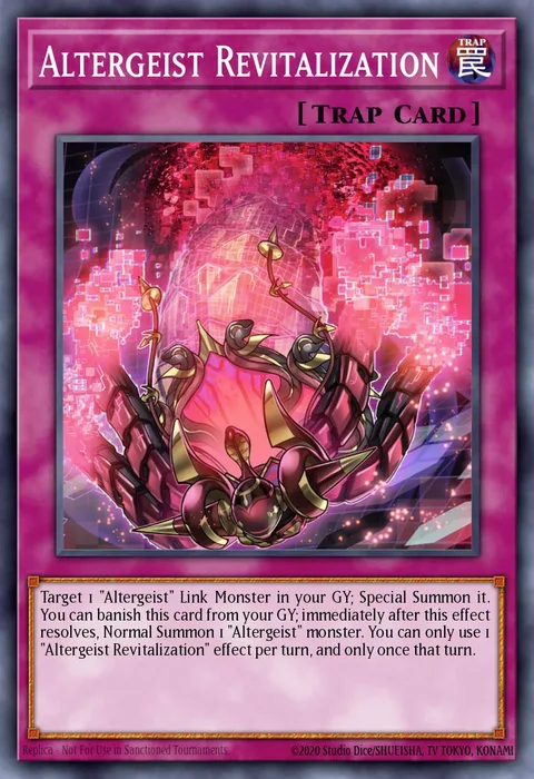 Altergeist Revitalization trading card