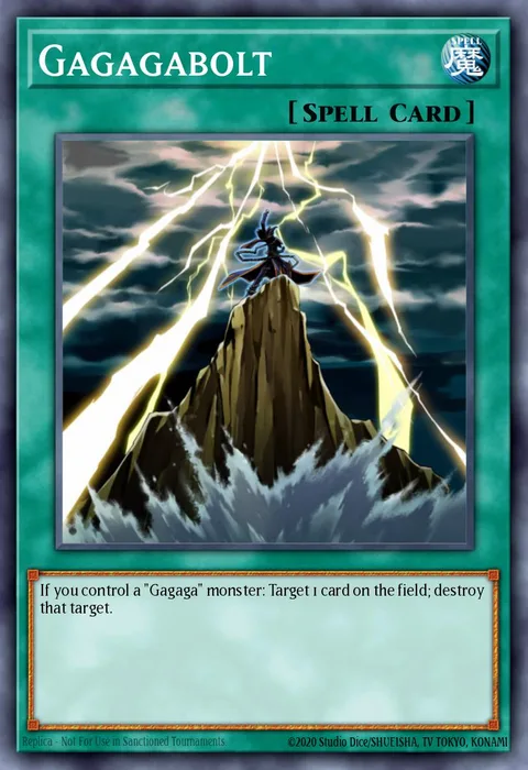 Gagagabolt trading card