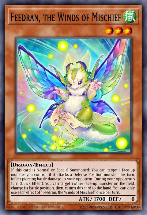 Feedran, the Winds of Mischief trading card