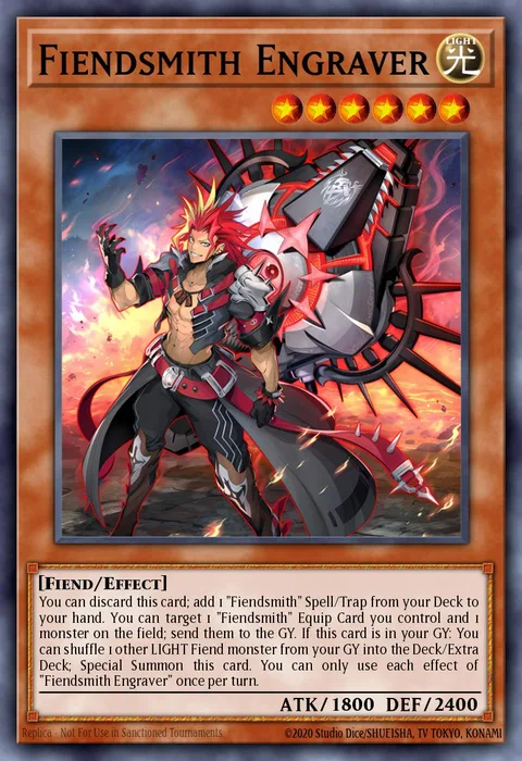 Fiendsmith Engraver trading card