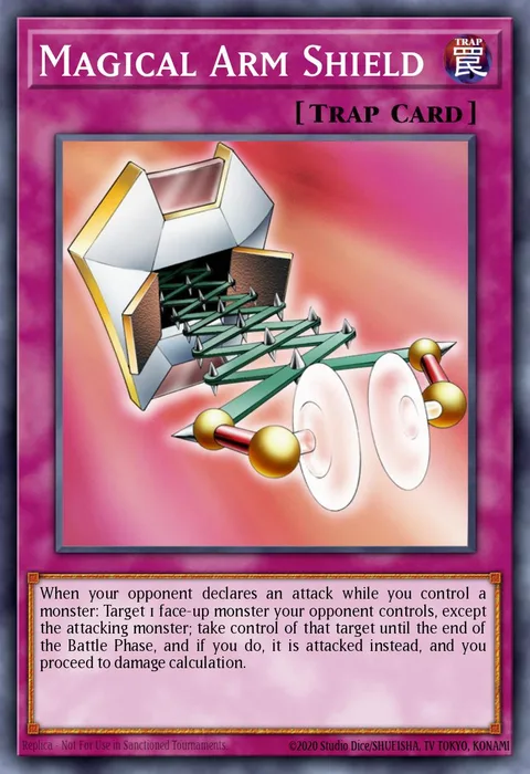 Magical Arm Shield trading card