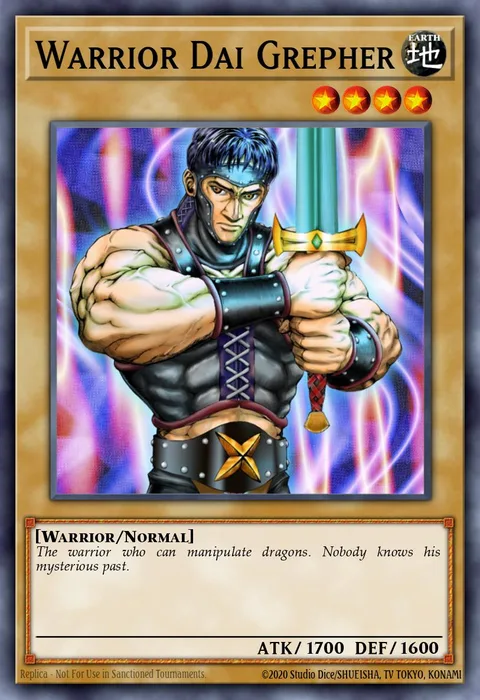 Warrior Dai Grepher trading card