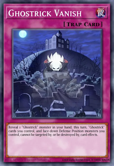 Ghostrick Vanish trading card