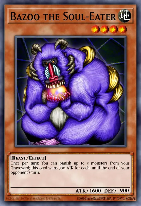 Bazoo the Soul-Eater trading card