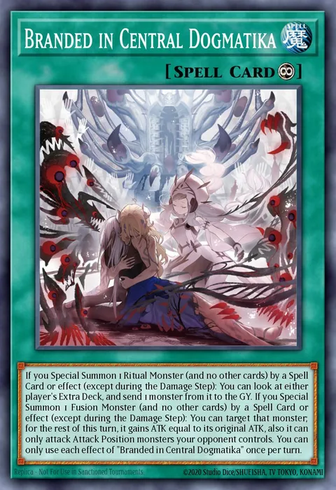 Branded in Central Dogmatika trading card