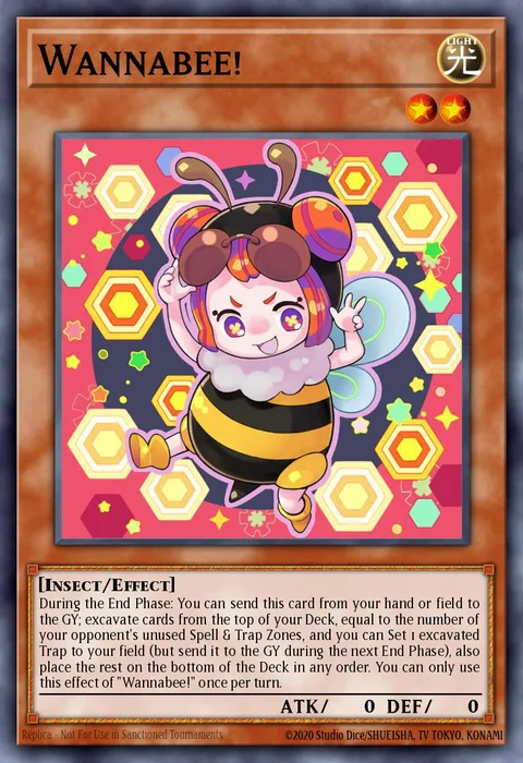 Wannabee! trading card