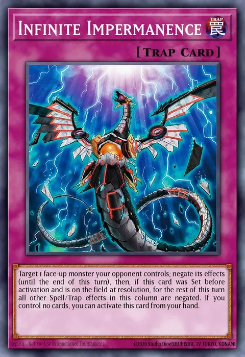 Infinite Impermanence trading card