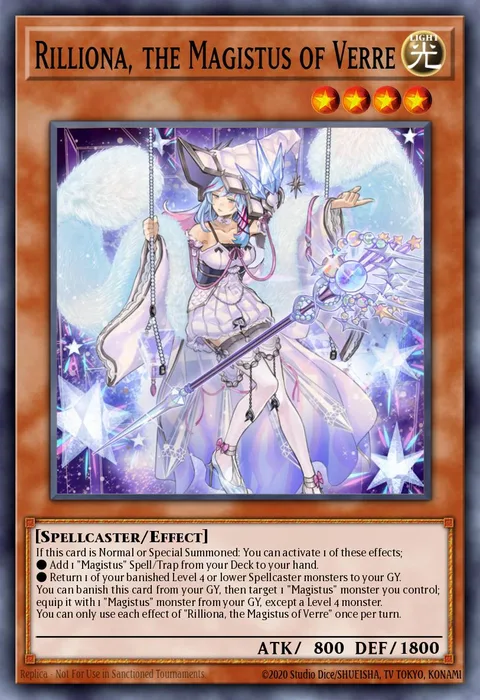 Rilliona, the Magistus of Verre trading card