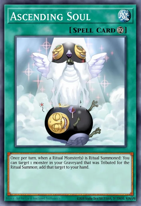 Ascending Soul trading card