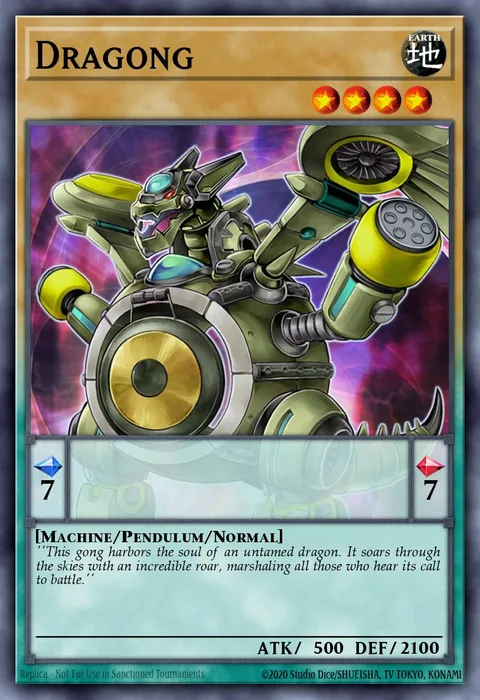 Dragong trading card