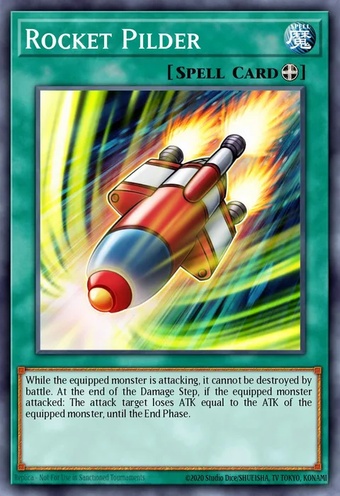 Rocket Pilder trading card