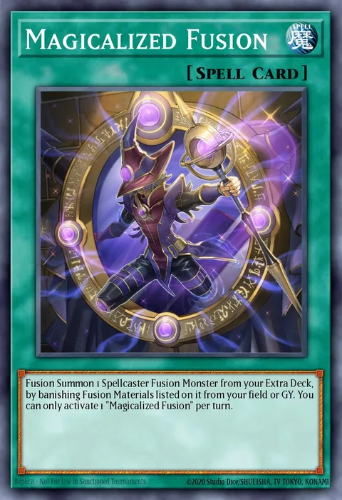 Magicalized Fusion trading card