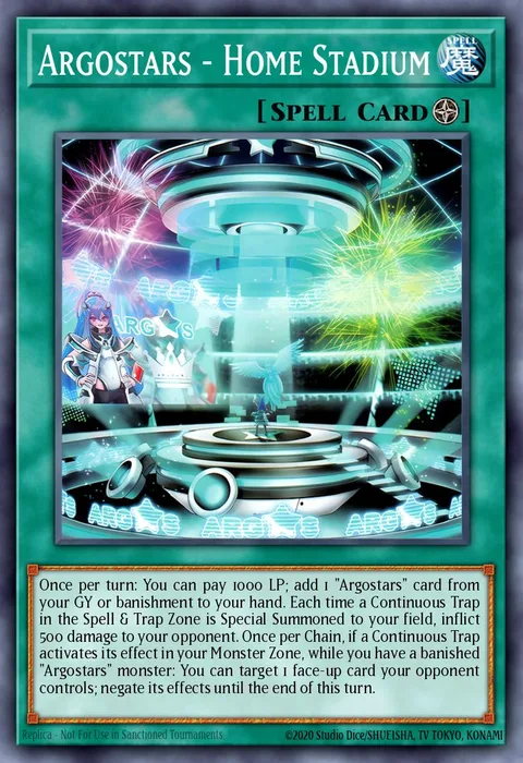 Argostars - Home Stadium trading card
