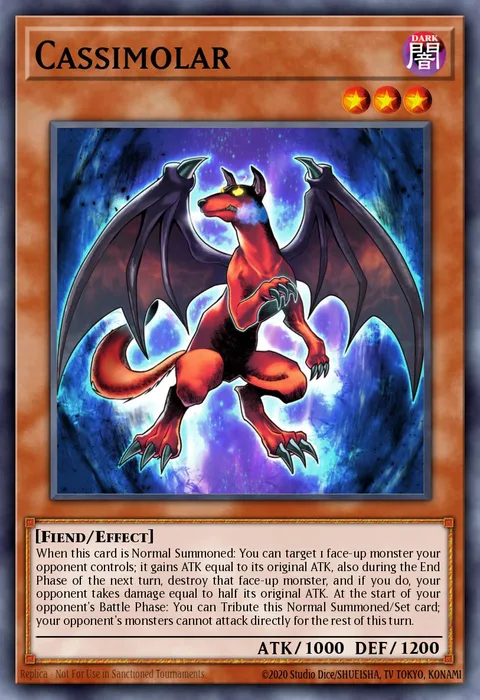 Cassimolar trading card