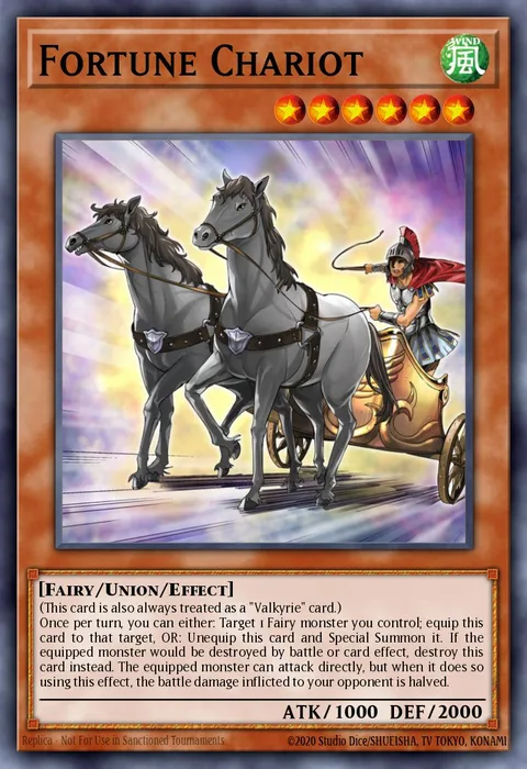 Fortune Chariot trading card