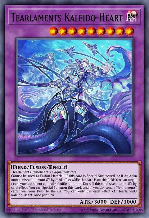 Tearlaments Kaleido-Heart trading card