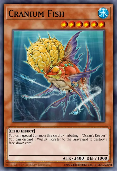 Cranium Fish trading card