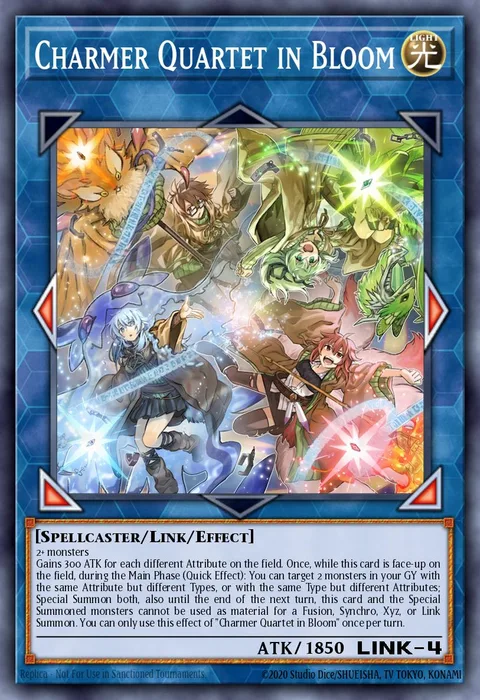 Charmer Quartet in Bloom trading card