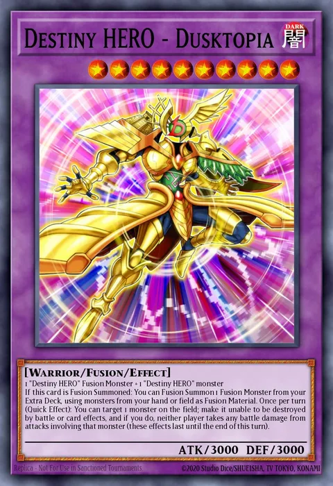 Destiny HERO - Dusktopia trading card