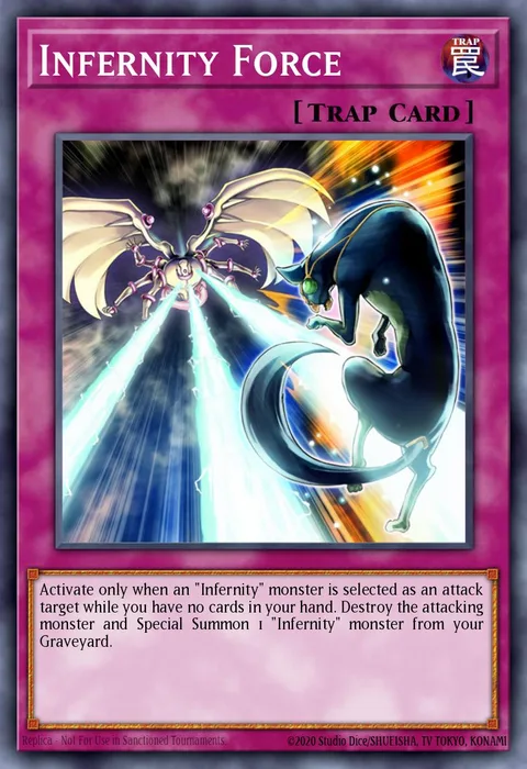 Infernity Force trading card