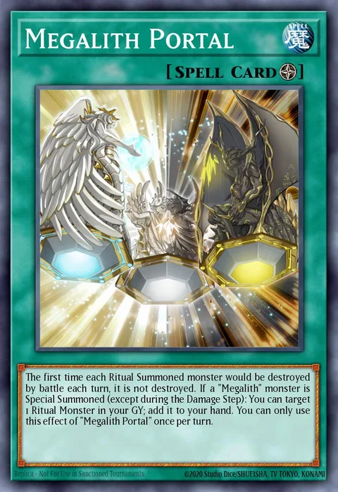 Megalith Portal trading card