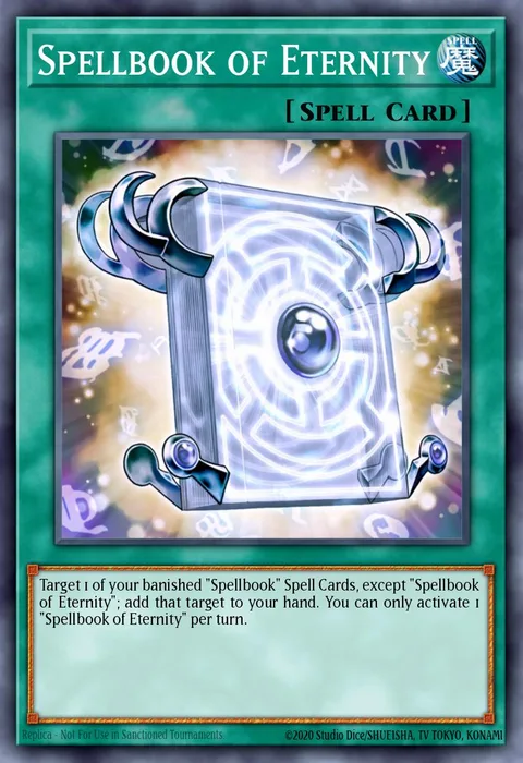 Spellbook of Eternity trading card