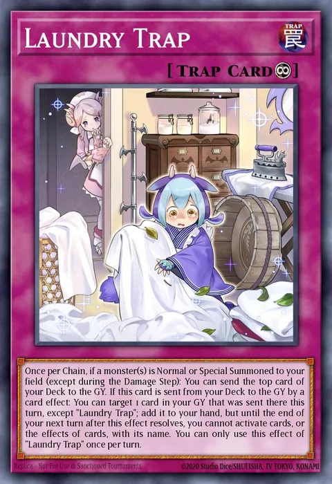 Laundry Trap trading card