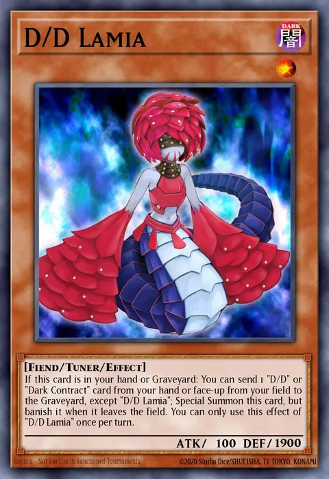 D/D Lamia trading card