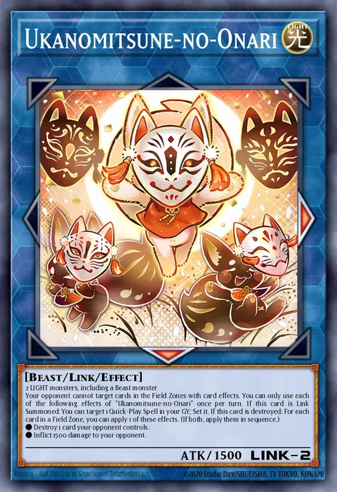 Ukanomitsune-no-Onari trading card