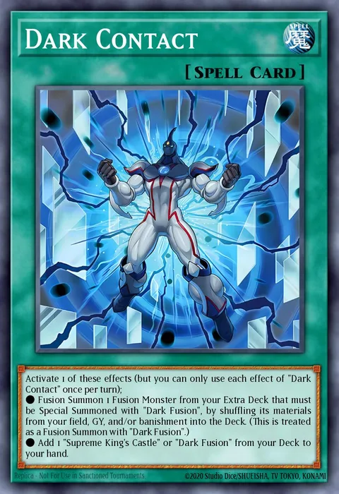 Dark Contact trading card