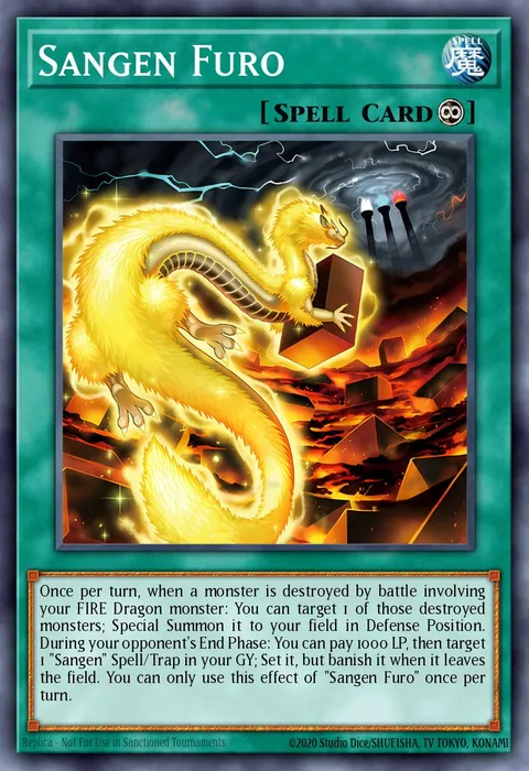 Sangen Furo trading card