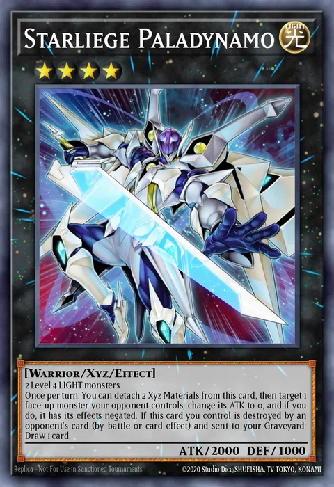 Starliege Paladynamo trading card