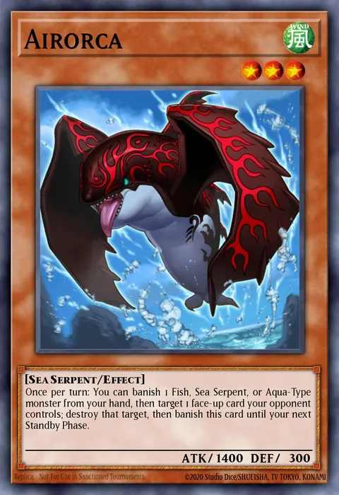 Airorca trading card