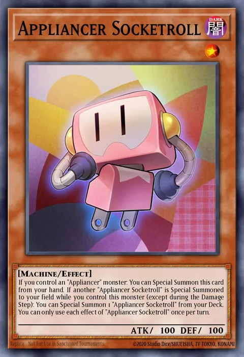 Appliancer Socketroll trading card