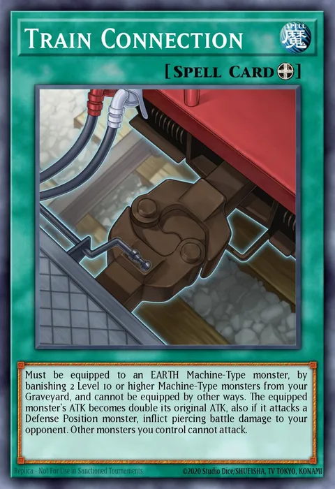 Train Connection trading card