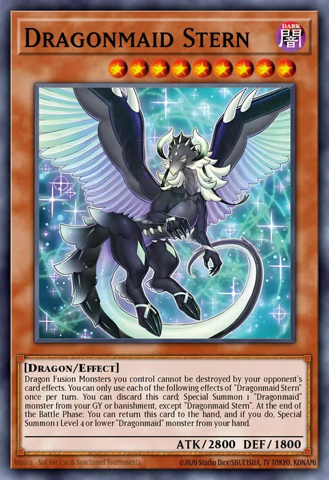 Dragonmaid Cehrmba trading card