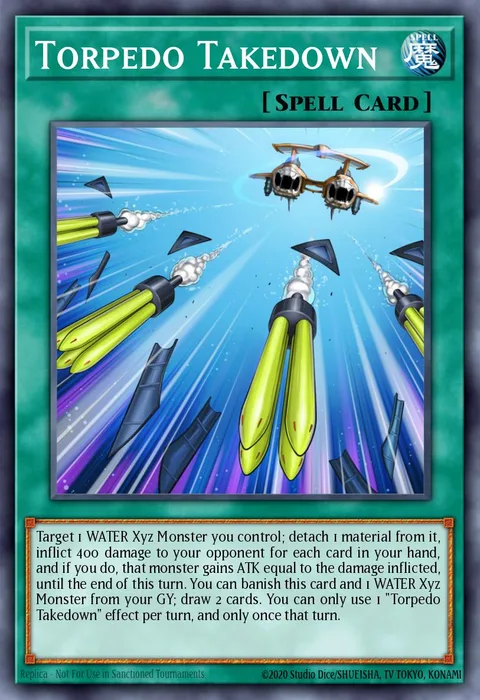 Torpedo Takedown trading card