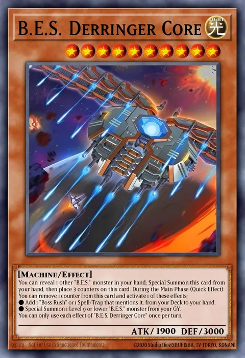 B.E.S. Derringer Core trading card