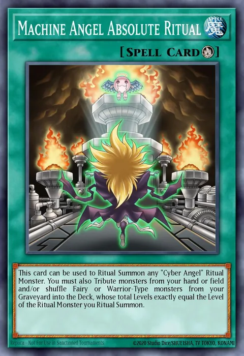 Machine Angel Absolute Ritual trading card